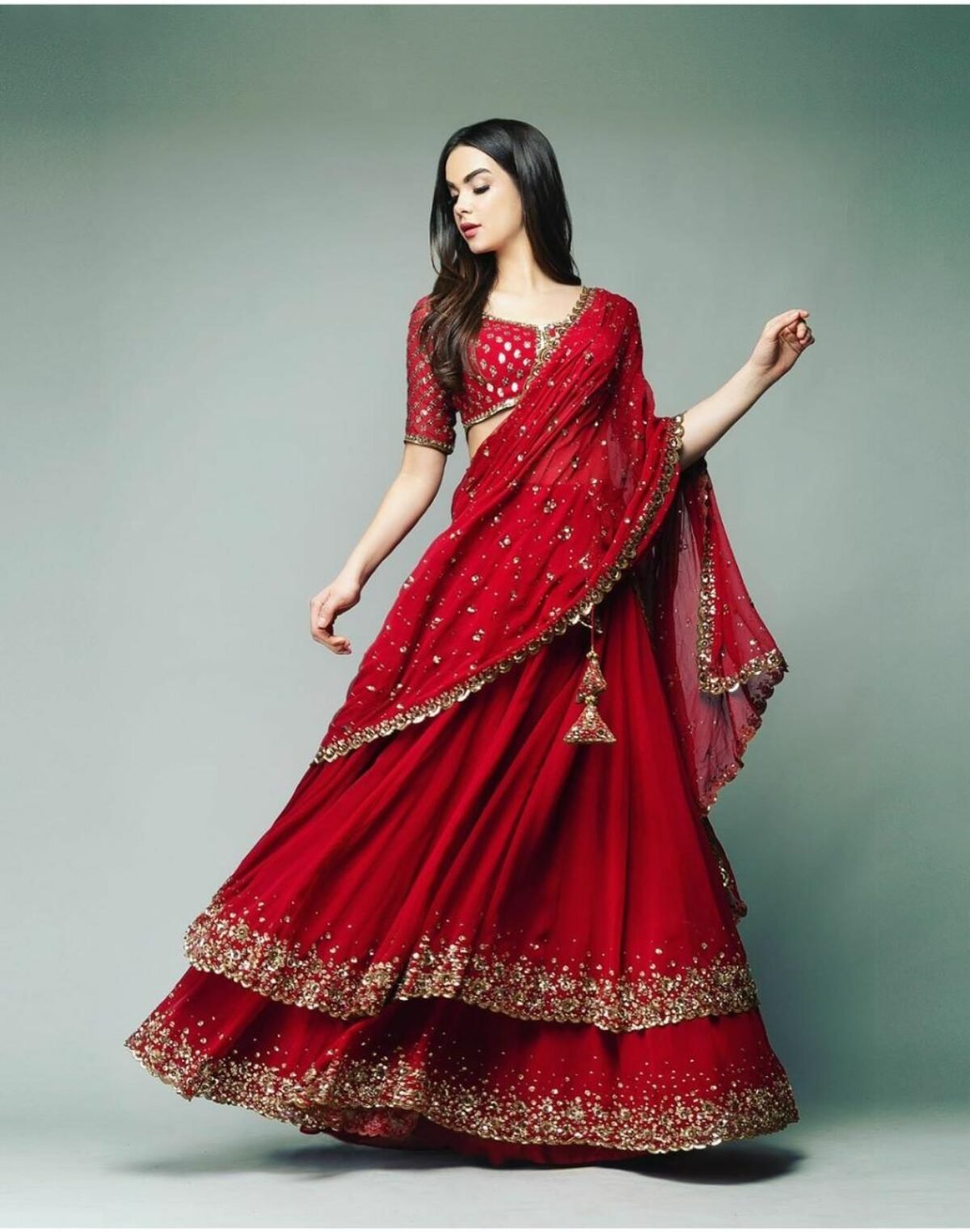 Lehenga Heavy Gher Lehenga Choli Online in India