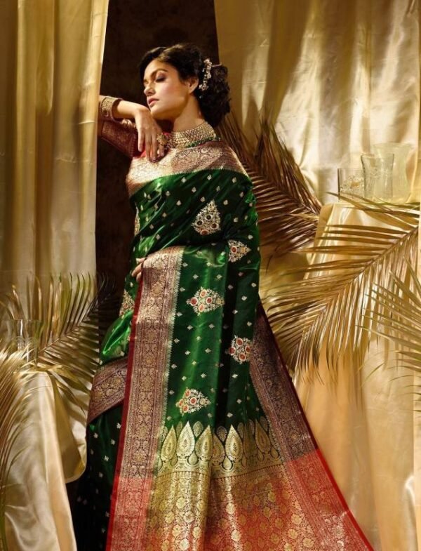 Embroidery saree