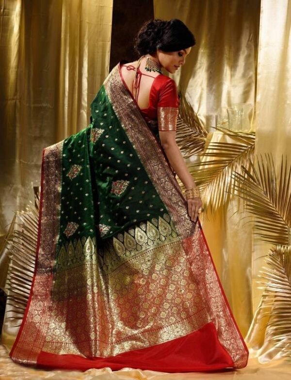 Embroidery saree