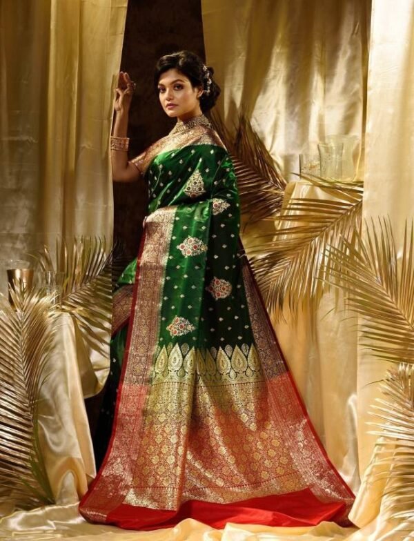 Embroidery saree