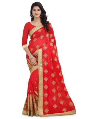 60 gm Blooming Silk Saree