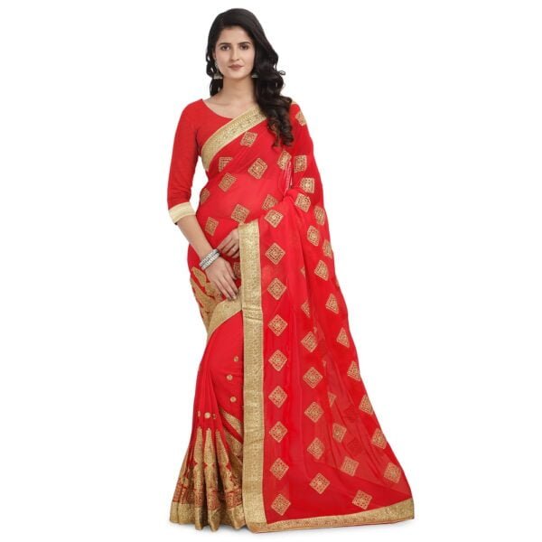 60 gm Blooming Silk Saree