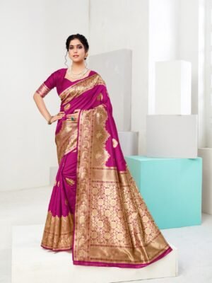 60 gm Blooming Silk Saree