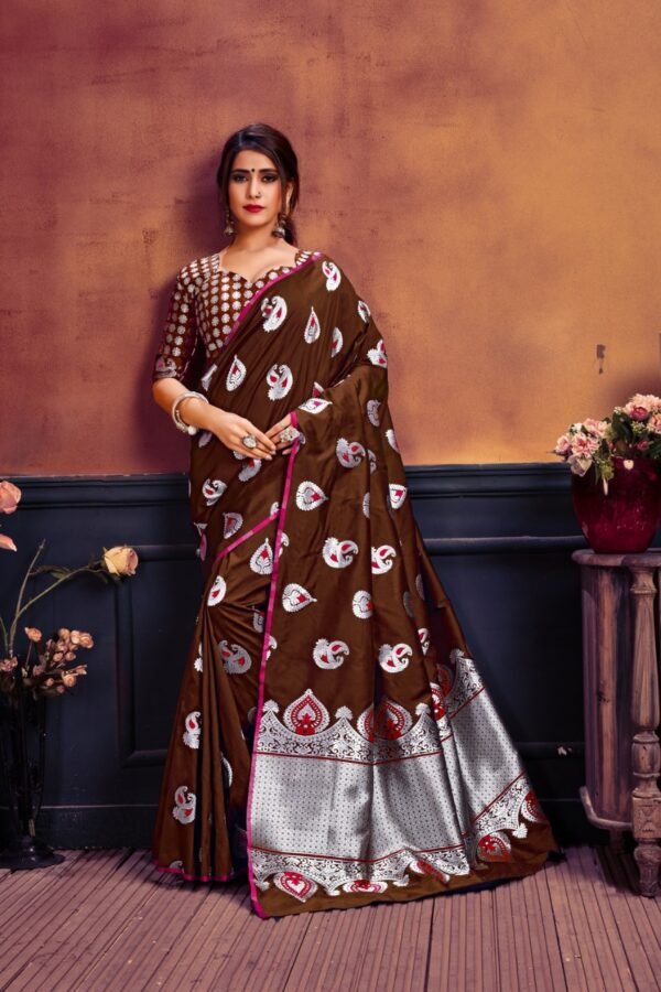 60 gm Blooming Silk Saree