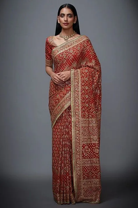 Bandhani Saree