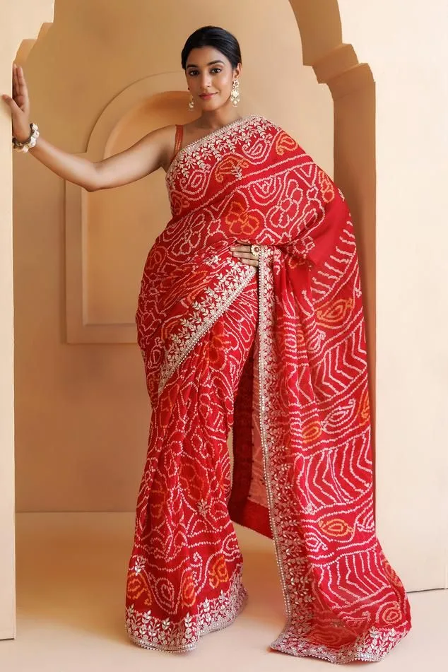 Bandhani Saree