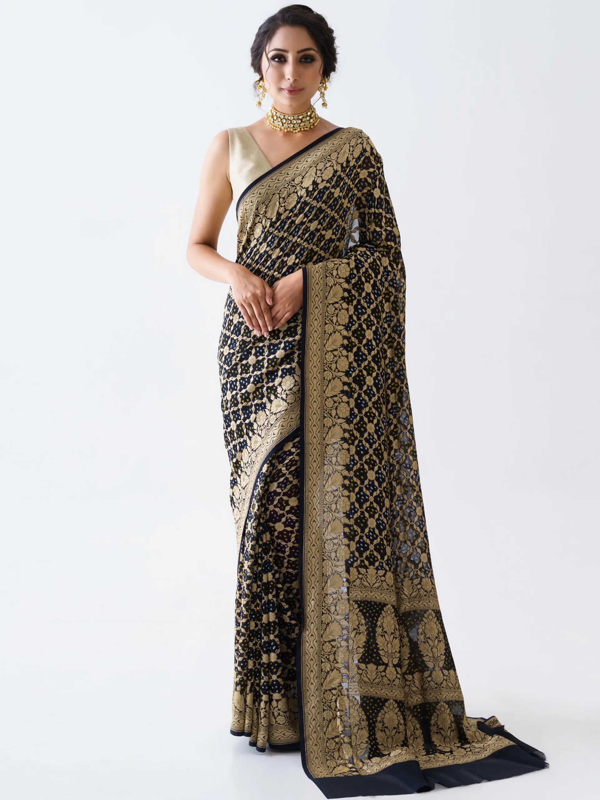 Bandhani Saree