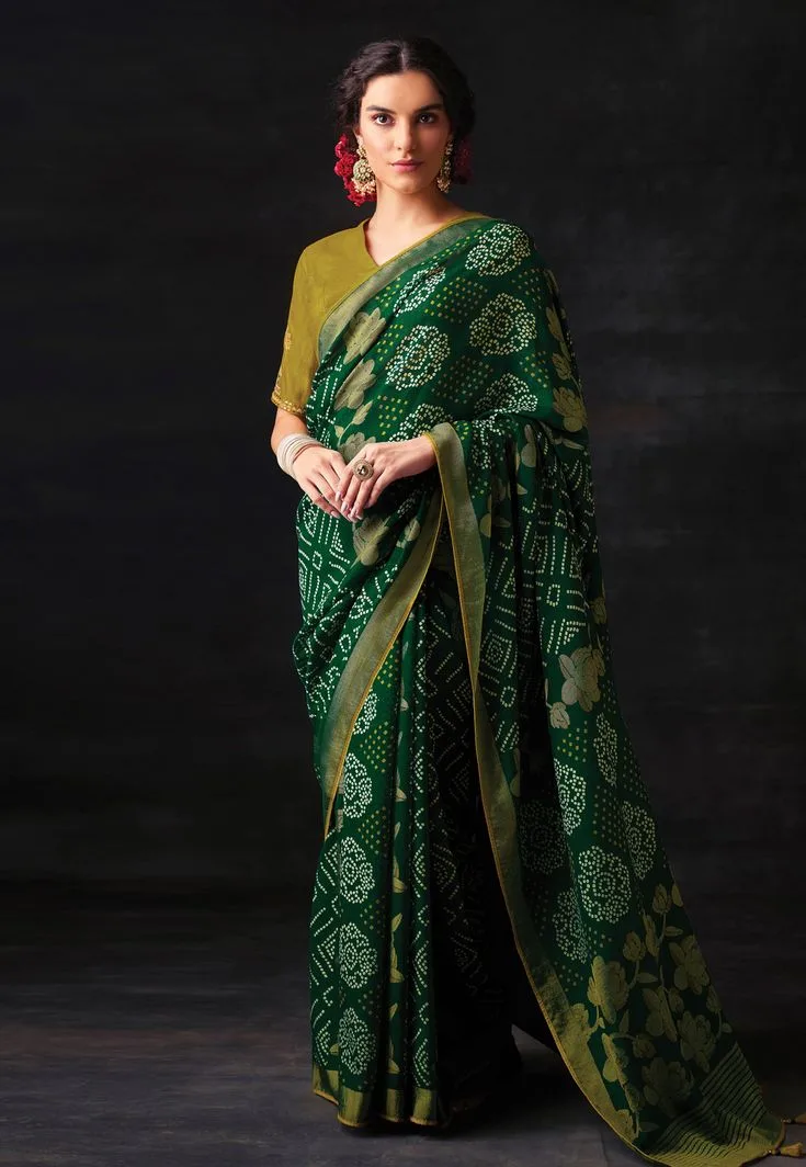 Bandhani Saree