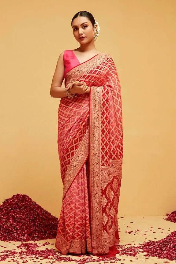 Bandhani Saree