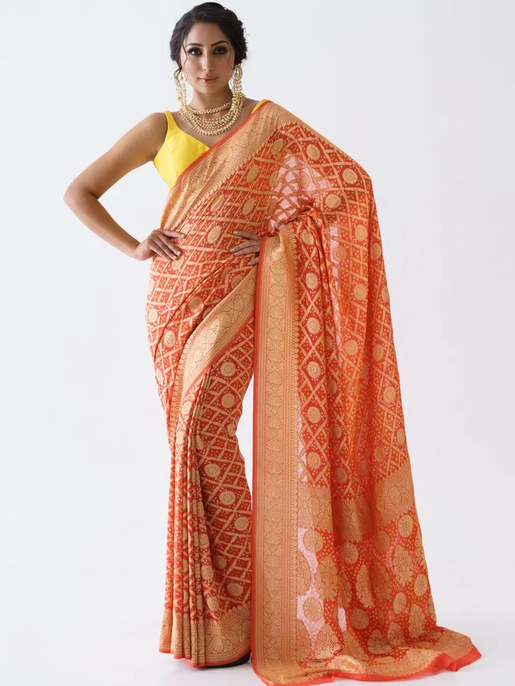 Bandhani Saree