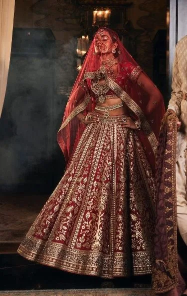 gher wala lehenga choli