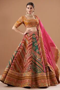 gher wala lehenga choli