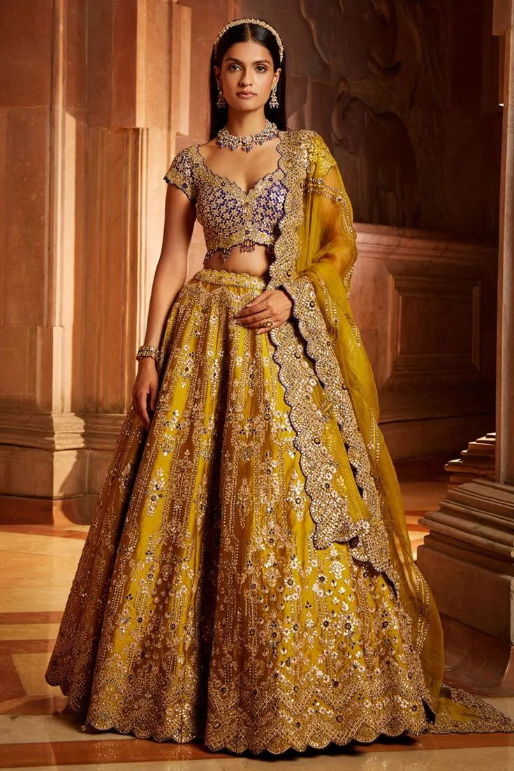 gher wala lehenga choli