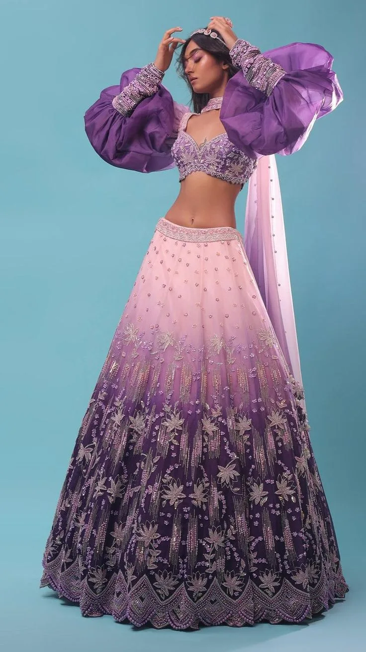 gher wala lehenga choli