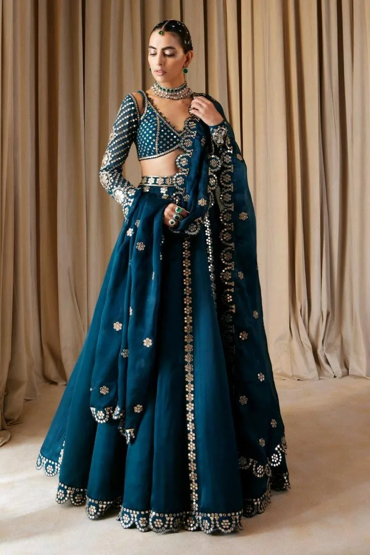 gher wala lehenga choli