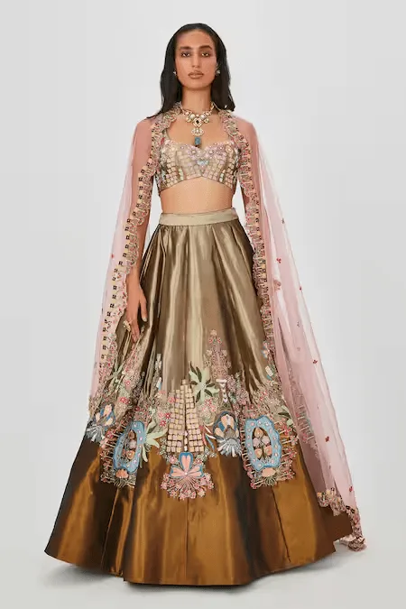 gher wala lehenga choli