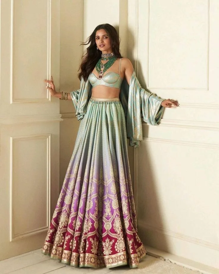 gher wala lehenga choli