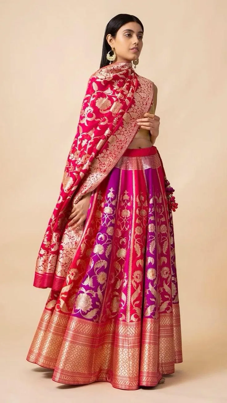 gher wala lehenga choli