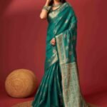 Korvai Kanchipuram Silk Saree