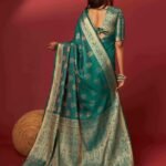 Korvai Kanchipuram Silk Saree