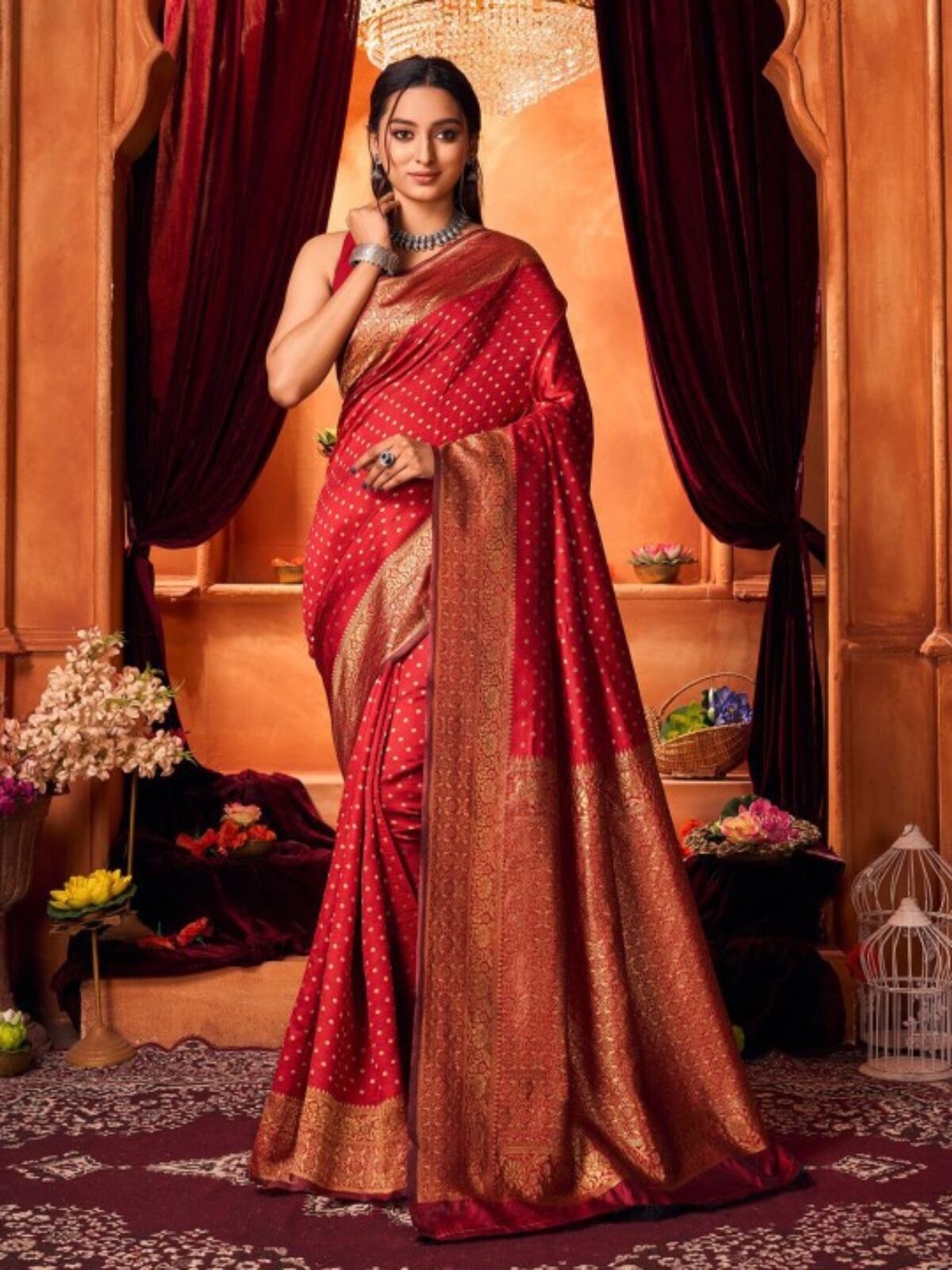 Shattir Banarasi Saree Chiffon banarasi saree For Women Price Online