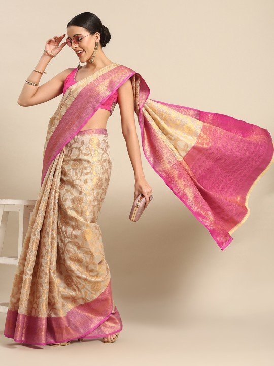 tissue silk saree