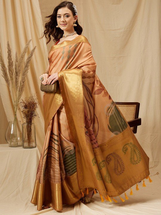 tissue silk saree