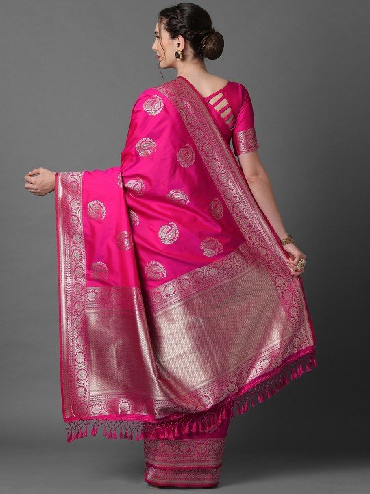 Tanchoi Banarasi Saree