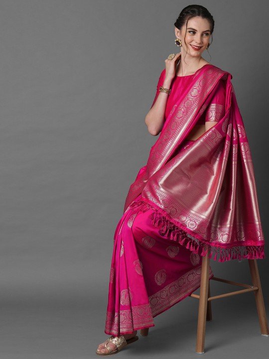 Tanchoi Banarasi Saree