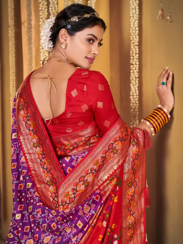 Rajkoti Patola Saree