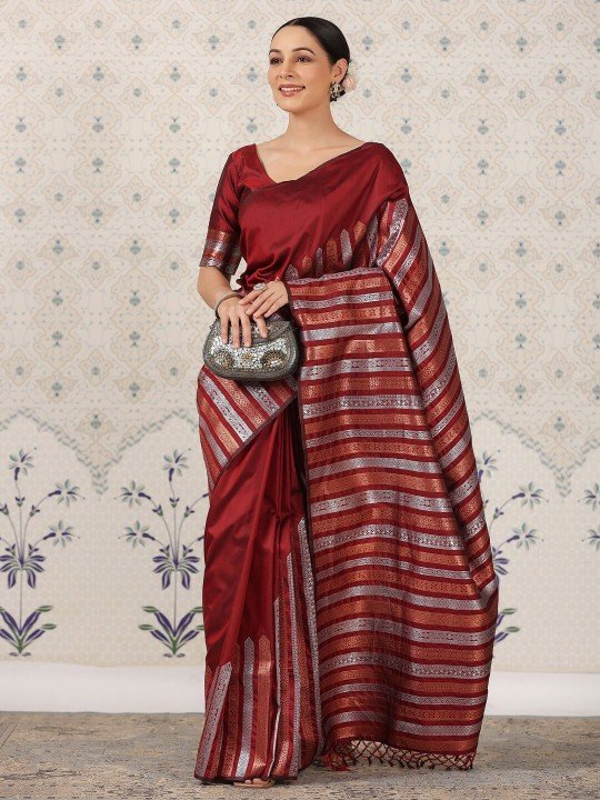 Pure Banarasi Silk Saree for Wedding