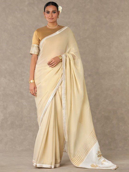 tissue saree