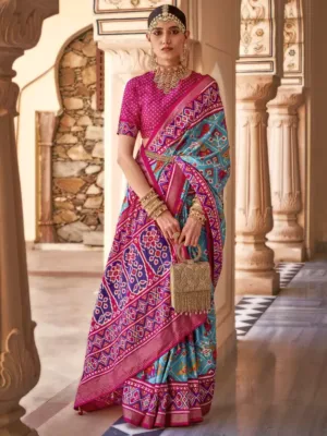 Double Ikat Patola Saree