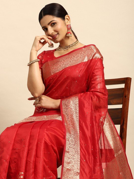 Pure Banarasi Silk Saree for Wedding