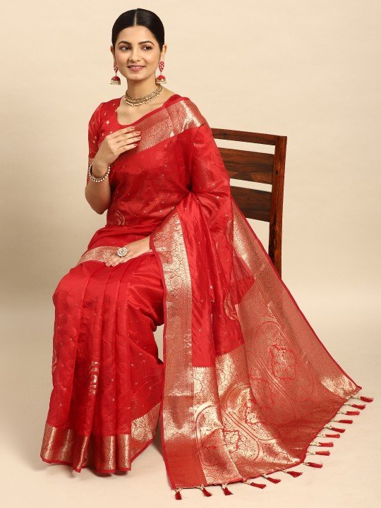 Pure Banarasi Silk Saree for Wedding