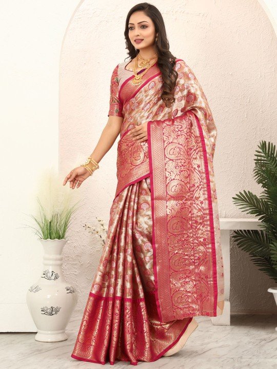 Tissue Kanjivaram Saree