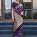 Buy Purple Saree at best price