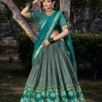 Classy Sea Green Color Designer Lehenga Choli Buy Now-2