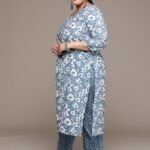 Cotton Plus Size Kurta set-2