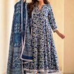 Dabu Print Cotton Dress Set