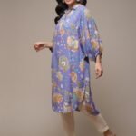 Floral Print Cotton Kurti