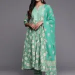 Printed Cotton Anarkali Kurta under 1000