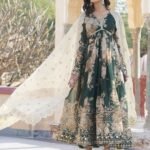 Printed Gown Ethnic Dress With Dupatta