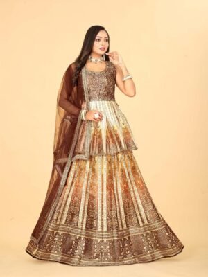 Floral Printed  Ready to Wear Lehenga Choli & Blouse With Dupatta