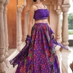 Ready to Wear Purple Lehenga