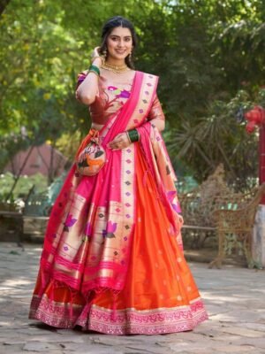 Semi-Stitched Lehenga Choli