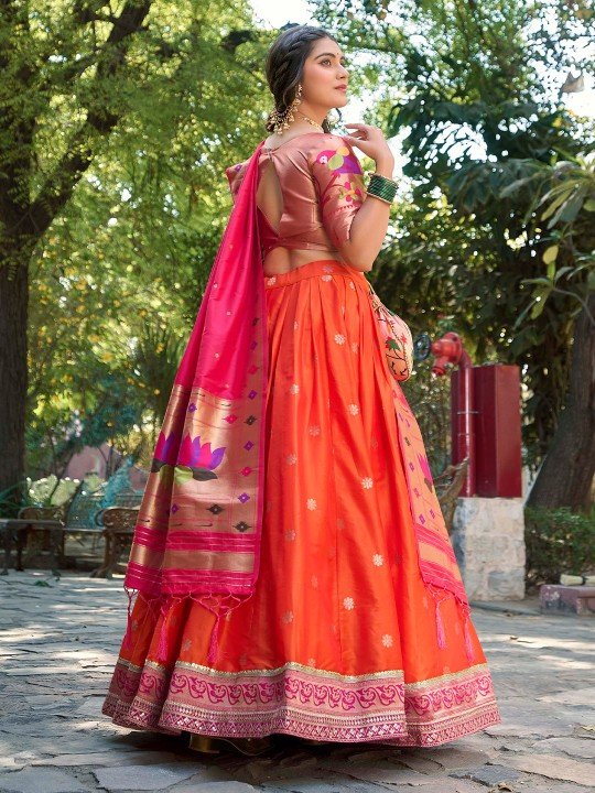 Semi-Stitched Lehenga Choli