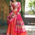 Semi-Stitched Lehenga Choli