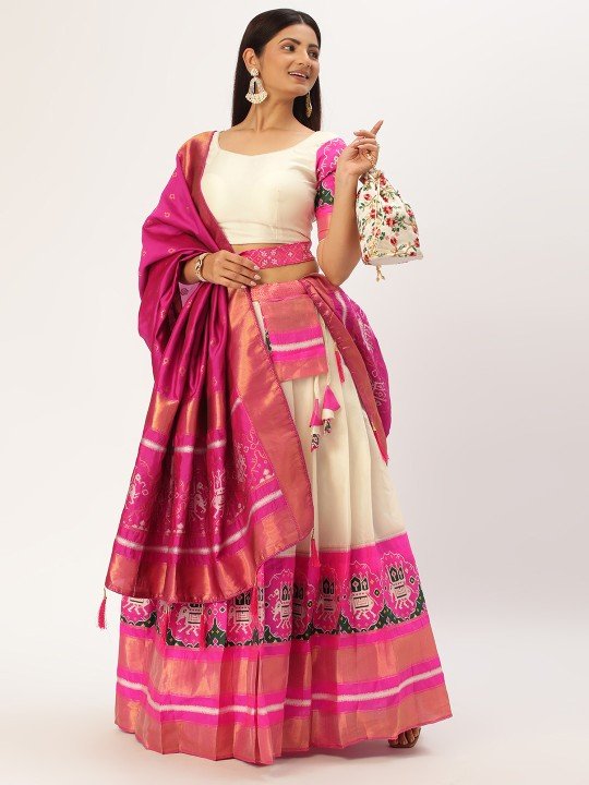 Zari Patola Lehenga Choli Online