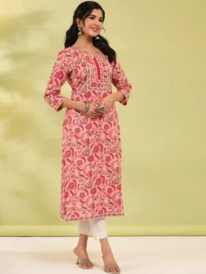 A-Line Cotton Kurti